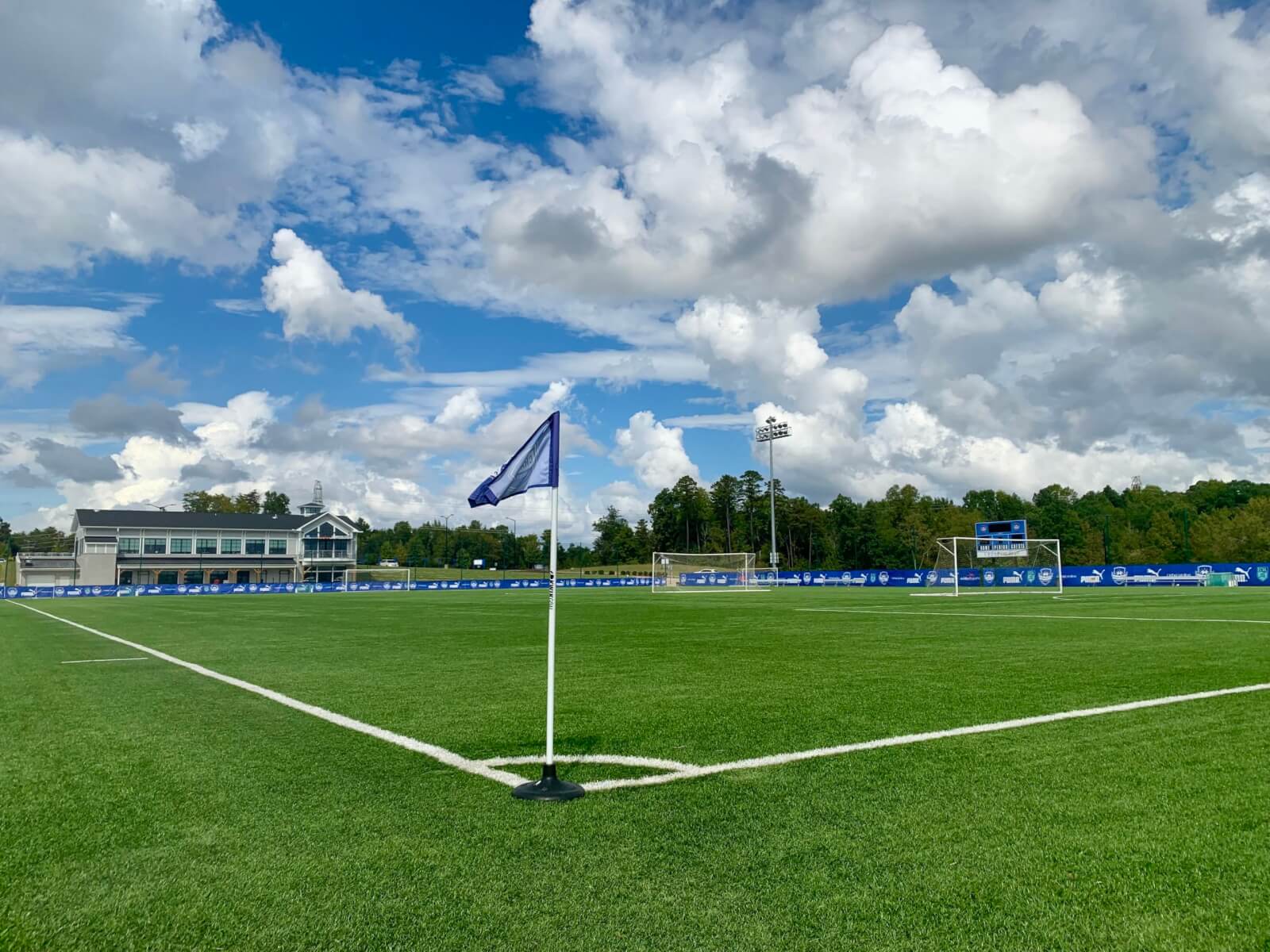 Gap year soccer program in Charlotte North Carolina training facility