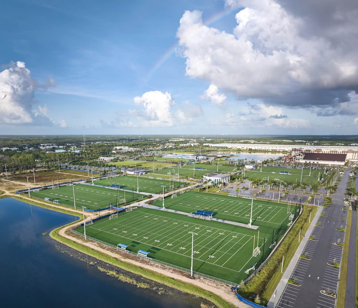 PCDA gap year soccer program in Naples Florida training facility